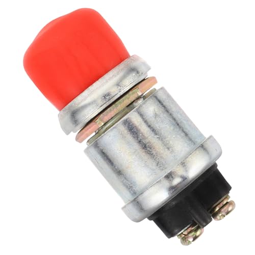 MUCKLILY Lautsprecherschalter Knopf Druckknopf Motorersatz Fahrzeughupen Autoboothupe Schlüsselhupenschalter Druckknopf Starter Power Marine Druckknopfschalter Der Schalter Momentan von MUCKLILY