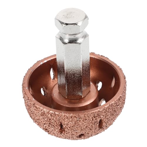 MUCKLILY Schleifkopf Reifenpuffer Aus Metall Schleifmaschine Polierscheibe Für Autoreifen Abrasiver Reifenpuffer Polierkopf Schleifzubehör Wolframstahllegierung Brown MUCKLILY Schleifkopf Reifenpuffer Aus Metall Schleifmaschine Polierscheibe Für Autoreifen Abrasiver Reifenpuffer Polierkopf Schleifzubehör Wolframstahllegierung Brown von MUCKLILY
