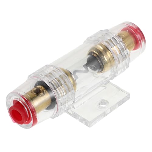 MUCKLILY Sicherheitsblase Auto Verstärker Sicherung Sicherungssatz Automobil Mini -anl -sicherungshalter Sicherungshalter Autoradio Inline-sicherungshalter Kupferummantelter Aluminiumdraht MUCKLILY Sicherheitsblase Auto Verstärker Sicherung Sicherungssatz Automobil Mini -anl -sicherungshalter Sicherungshalter Autoradio Inline-sicherungshalter Kupferummantelter Aluminiumdraht von MUCKLILY