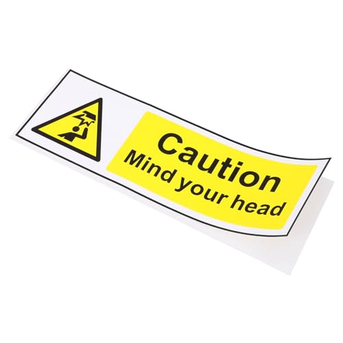 MUCKLILY Treffen Sie den Logo-Aufkleber kopfschutz warnschild Vorsichtsschild Sicherheitsaufkleber Vinyl Schutzaufkleber Vorsicht Aufkleber Achtung Zeichen pp synthetisches Papier MUCKLILY Treffen Sie den Logo-Aufkleber kopfschutz warnschild Vorsichtsschild Sicherheitsaufkleber Vinyl Schutzaufkleber Vorsicht Aufkleber Achtung Zeichen pp synthetisches Papier von MUCKLILY