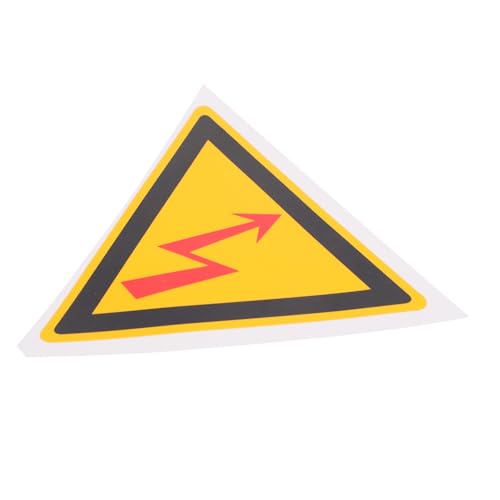 MUCKLILY Warnzeichen Symbol Vorsicht Vinyl Reflektierend Notfall Berufung Warnung Bitte Steckdosenabdeckungen Babysicher Warnsignale Warnschild Für Ausrüstung Pp Synthetisches Papier Yellow MUCKLILY Warnzeichen Symbol Vorsicht Vinyl Reflektierend Notfall Berufung Warnung Bitte Steckdosenabdeckungen Babysicher Warnsignale Warnschild Für Ausrüstung Pp Synthetisches Papier Yellow von MUCKLILY