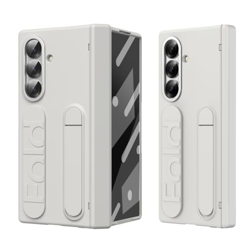 Schutzhülle für Samsung Galaxy Z Fold 7, mit integriertem Displayschutz und verstecktem Ständer, Scharnier-Schutzhülle, stoßfest, kompatibel mit Samsung Galaxy Z Fold 7, Weiß Schutzhülle für Samsung Galaxy Z Fold 7, mit integriertem Displayschutz und verstecktem Ständer, Scharnier-Schutzhülle, stoßfest, kompatibel mit Samsung Galaxy Z Fold 7, Weiß von MUDASANQI