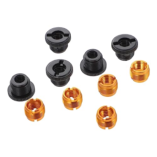 MUELODSIC 10Stücke Mikrofon Standadapter Teilig Fadenadapter aus Kompatibel mit Verschiedenen Mikrofonständern und Langlebig MUELODSIC 10Stücke Mikrofon Standadapter Teilig Fadenadapter aus Kompatibel mit Verschiedenen Mikrofonständern und Langlebig von MUELODSIC