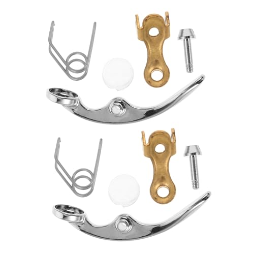 MUELODSIC 10Stücke Teiliges Trompeten Ventil Reparatur Set Ersatzteile für Präzise Bedienung Verbessertes Design für Klangqualität Langlebige Materialien für Stabilität und Langlebigkeit von MUELODSIC