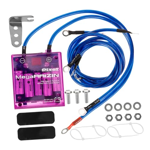 MUELODSIC 1Satz Kfz Spannungsregler mit Anzeige Erdungskabel Universelles Stabilisator Kit für Pkw LKW Optimiert Audioqualität Stabilität MUELODSIC 1Satz Kfz Spannungsregler mit Anzeige Erdungskabel Universelles Stabilisator Kit für Pkw LKW Optimiert Audioqualität Stabilität von MUELODSIC