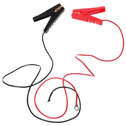 MUELODSIC 1Satz Starthilfekabel für Elektrozaun Krokodilklemmen Clips für Viehfarmen und Außenbereiche Langlebig MUELODSIC 1Satz Starthilfekabel für Elektrozaun Krokodilklemmen Clips für Viehfarmen und Außenbereiche Langlebig von MUELODSIC