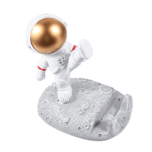 MUELODSIC 1Stück Astronauten Telefonständer Kreativer Handyständer Dekorativer Handyhalter für Schreibtisch Handbemalt Stabil Platzsparend für Innen MUELODSIC 1Stück Astronauten Telefonständer Kreativer Handyständer Dekorativer Handyhalter für Schreibtisch Handbemalt Stabil Platzsparend für Innen von MUELODSIC