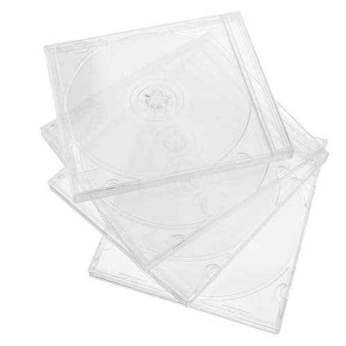 MUELODSIC 4er-set Cd-hüllen Standard-disc-aufbewahrung Aufbewahrungshülle Mit Durchsichtigem Tray Für Dvd Transparente Disc-hüllen Für Fanartikel MUELODSIC 4er-set Cd-hüllen Standard-disc-aufbewahrung Aufbewahrungshülle Mit Durchsichtigem Tray Für Dvd Transparente Disc-hüllen Für Fanartikel von MUELODSIC