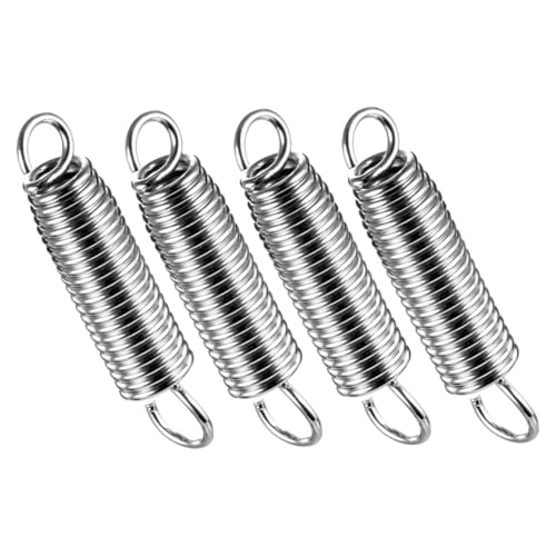 MUELODSIC 4pcs Metall Kick Drum Pedal Feder Frühling Haltbares Fußpedalzubehör Einfach Zu Installieren Feder Zur Verbesserung Der Drum Performance Instrument Accessoire von MUELODSIC