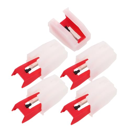 MUELODSIC 5 Stück Nadel eines Schallplattenspielers Austausch der Aufnahmenadel Ersatzstift Vinyl-Player-Nadel Plattenspieler-Nadeln Ersatznadel für Plattenspieler Aluminium MUELODSIC 5 Stück Nadel eines Schallplattenspielers Austausch der Aufnahmenadel Ersatzstift Vinyl-Player-Nadel Plattenspieler-Nadeln Ersatznadel für Plattenspieler Aluminium von MUELODSIC