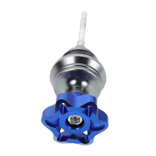 MUELODSIC Dipstick Yama 100 Öleinfüllschraube für Motorräder Öleinfülldeckel aus Aluminiumlegierung Spannungsregler des Raubtiergenerators Tapa de Motor Pitbike-Ölprüfgerät Blau von MUELODSIC