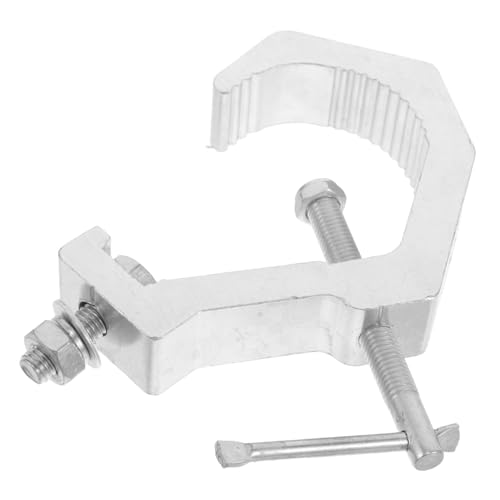 MUELODSIC Hochleistungsstufe Lichtklemme Haken Aluminiumlegierung Facher Klemme Hügel Leuchte C Klemme Für Projektor Spotlight Moving Head Light MUELODSIC Hochleistungsstufe Lichtklemme Haken Aluminiumlegierung Facher Klemme Hügel Leuchte C Klemme Für Projektor Spotlight Moving Head Light von MUELODSIC