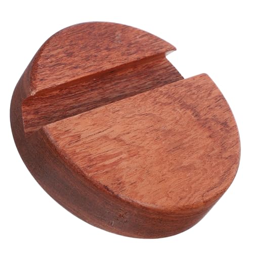 MUELODSIC Holz Telefonständer Stabiler Smartphone Halter für Schreibtisch Moderne Dekoration aus Hochwertigem für Serien MUELODSIC Holz Telefonständer Stabiler Smartphone Halter für Schreibtisch Moderne Dekoration aus Hochwertigem für Serien von MUELODSIC