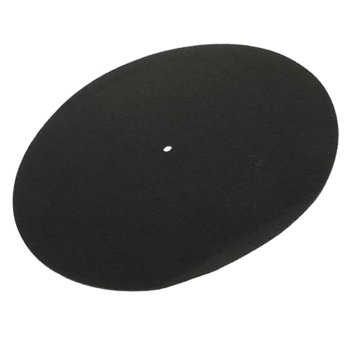 MUELODSIC Plattenspielermatte aus Filz Rutschfestes Schutzpad für Schallplatten Kompatibel mit Verschiedenen Plattenspielern Verbessert Klangqualität Vintage Stil für Ihr MUELODSIC Plattenspielermatte aus Filz Rutschfestes Schutzpad für Schallplatten Kompatibel mit Verschiedenen Plattenspielern Verbessert Klangqualität Vintage Stil für Ihr von MUELODSIC