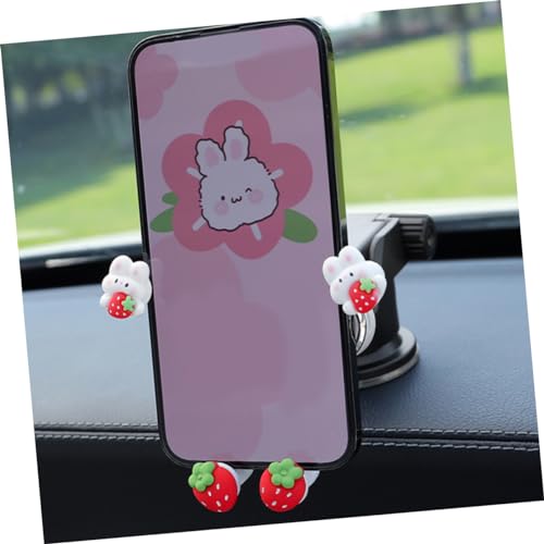 MUELODSIC Süße Cartoon Kaninchen Auto Handyhalterung Universeller Stand für Smartphones Schwerkraft Klemmmechanismus Einfache Installation an Lüftungsschlitzen Süßes Autozubehör MUELODSIC Süße Cartoon Kaninchen Auto Handyhalterung Universeller Stand für Smartphones Schwerkraft Klemmmechanismus Einfache Installation an Lüftungsschlitzen Süßes Autozubehör von MUELODSIC