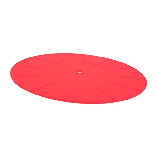 MUELODSIC Vinyl Schallplattenmatte Antistatische Auflage für Silikon Rutschmatte für Optimalen Schutz und Verbesserte Audioqualität Kompatibel MUELODSIC Vinyl Schallplattenmatte Antistatische Auflage für Silikon Rutschmatte für Optimalen Schutz und Verbesserte Audioqualität Kompatibel von MUELODSIC