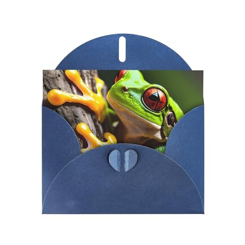 MUFLVDX Baby-Grußkarte mit Baumfrosch, für alle Anlässe, mit Umschlägen, Perlen-Papierkarten für Geburtstage, Jubiläen, Weihnachten MUFLVDX Baby-Grußkarte mit Baumfrosch, für alle Anlässe, mit Umschlägen, Perlen-Papierkarten für Geburtstage, Jubiläen, Weihnachten von MUFLVDX