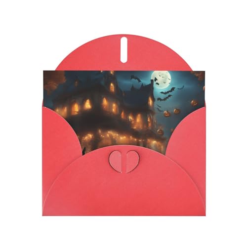 MUFLVDX Grußkarte für Halloween, Karneval, Party, alle Anlässe, mit Umschlägen, Perlen-Papierkarten für Geburtstage, Jubiläen, Weihnachten MUFLVDX Grußkarte für Halloween, Karneval, Party, alle Anlässe, mit Umschlägen, Perlen-Papierkarten für Geburtstage, Jubiläen, Weihnachten von MUFLVDX