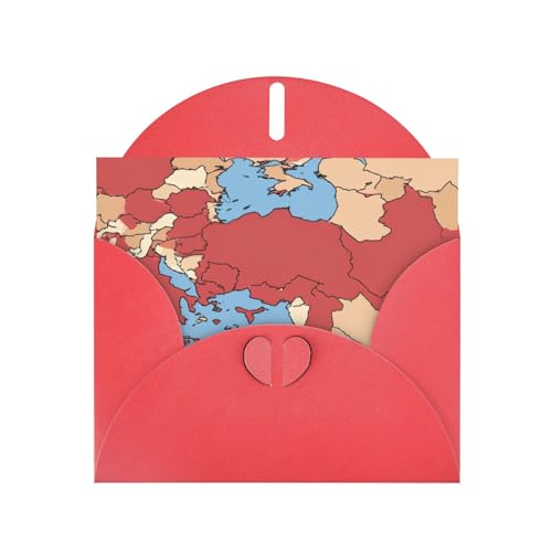 MUFLVDX Grußkarte mit Regionalkarte der Türkei, für alle Anlässe, mit Umschlägen, Perlpapierkarten für Geburtstage, Jubiläen, Weihnachten MUFLVDX Grußkarte mit Regionalkarte der Türkei, für alle Anlässe, mit Umschlägen, Perlpapierkarten für Geburtstage, Jubiläen, Weihnachten von MUFLVDX