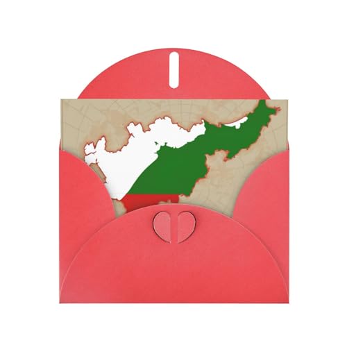 MUFLVDX Grußkarte mit Tschetschenien-Flagge, für alle Anlässe, mit Umschlägen, Perlen-Papierkarten für Geburtstage, Jubiläen, Weihnachten MUFLVDX Grußkarte mit Tschetschenien-Flagge, für alle Anlässe, mit Umschlägen, Perlen-Papierkarten für Geburtstage, Jubiläen, Weihnachten von MUFLVDX