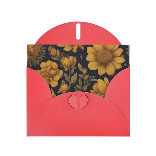MUFLVDX Grußkarte mit vielen goldenen Blumen, für alle Anlässe, mit Umschlägen, Perlen-Papierkarten für Geburtstage, Jubiläen, Weihnachten MUFLVDX Grußkarte mit vielen goldenen Blumen, für alle Anlässe, mit Umschlägen, Perlen-Papierkarten für Geburtstage, Jubiläen, Weihnachten von MUFLVDX