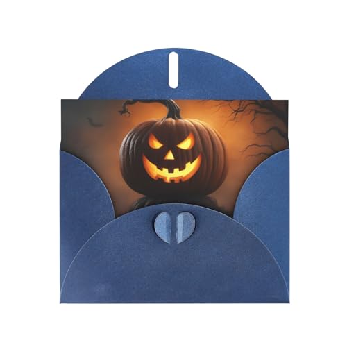 MUFLVDX Halloween-Geister-Kürbis-Grußkarte für alle Anlässe mit Umschlägen, Perlen-Papierkarten für Geburtstage, Jubiläen, Weihnachten MUFLVDX Halloween-Geister-Kürbis-Grußkarte für alle Anlässe mit Umschlägen, Perlen-Papierkarten für Geburtstage, Jubiläen, Weihnachten von MUFLVDX