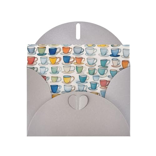 MUFLVDX Handgezeichnete Teekannen und Tassen, Grußkarte für alle Anlässe, mit Umschlägen, Perlen-Papierkarten für Geburtstage, Jubiläen, Weihnachten MUFLVDX Handgezeichnete Teekannen und Tassen, Grußkarte für alle Anlässe, mit Umschlägen, Perlen-Papierkarten für Geburtstage, Jubiläen, Weihnachten von MUFLVDX