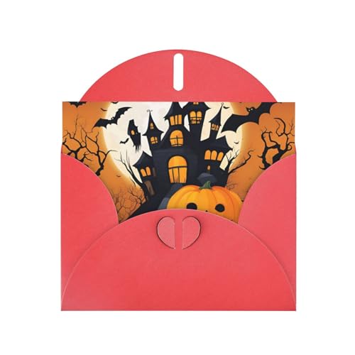 MUFLVDX Happy-Halloween-Vektor-Grußkarte für alle Anlässe mit Umschlägen, Perlen-Papierkarten für Geburtstage, Jubiläen, Weihnachten MUFLVDX Happy-Halloween-Vektor-Grußkarte für alle Anlässe mit Umschlägen, Perlen-Papierkarten für Geburtstage, Jubiläen, Weihnachten von MUFLVDX