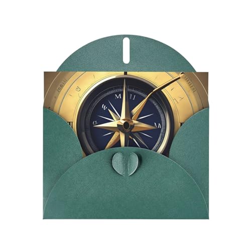 MUFLVDX Navigations-Grußkarte mit Umschlägen, Perlen-Motiv, für Geburtstage, Jubiläen, Weihnachten von MUFLVDX