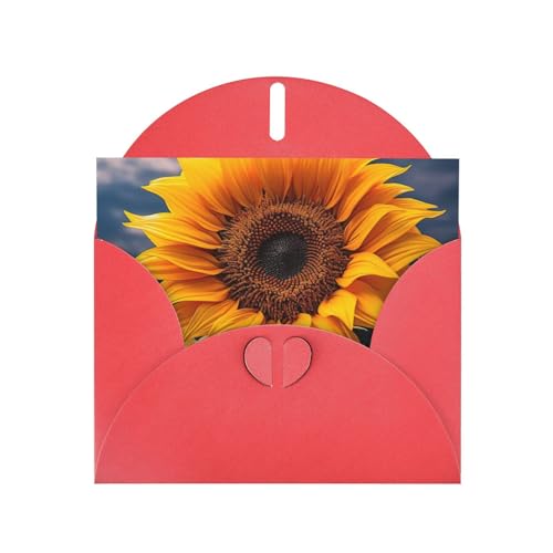 MUFLVDX Schöne Sonnenblumen-Grußkarte für alle Anlässe mit Umschlägen, Perlen-Papierkarten für Geburtstage, Jubiläen, Weihnachten MUFLVDX Schöne Sonnenblumen-Grußkarte für alle Anlässe mit Umschlägen, Perlen-Papierkarten für Geburtstage, Jubiläen, Weihnachten von MUFLVDX