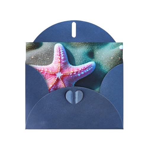 MUFLVDX Seestern-Grußkarte mit Muscheln, für alle Anlässe, mit Umschlägen, Perlen-Papierkarten für Geburtstage, Jubiläen, Weihnachten MUFLVDX Seestern-Grußkarte mit Muscheln, für alle Anlässe, mit Umschlägen, Perlen-Papierkarten für Geburtstage, Jubiläen, Weihnachten von MUFLVDX
