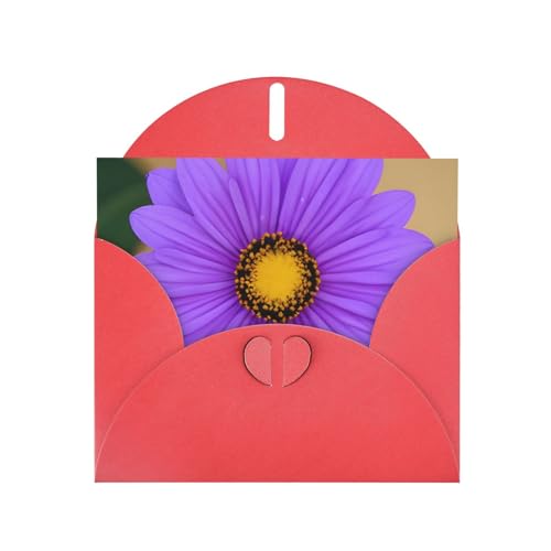 MUFLVDX Violette Blumen-Grußkarte für alle Anlässe mit Umschlägen, Perlpapierkarten für Geburtstage, Jubiläen, Weihnachten MUFLVDX Violette Blumen-Grußkarte für alle Anlässe mit Umschlägen, Perlpapierkarten für Geburtstage, Jubiläen, Weihnachten von MUFLVDX