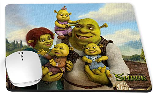 Shrek Shreks Mauspad Family PC Mousepad von MUGSVILLE