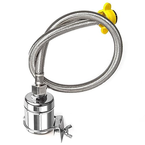 Schwimmendes Kugelventil, 1/2-Zoll-Schwimmerventil + 60 cm geflochtener Schlauch + Dreieckventilschalter + Befestigungsklemme, Schwimmerventil for automatische Befüllung und Abschaltung des Wassertank Schwimmendes Kugelventil, 1/2-Zoll-Schwimmerventil + 60 cm geflochtener Schlauch + Dreieckventilschalter + Befestigungsklemme, Schwimmerventil for automatische Befüllung und Abschaltung des Wassertank von MUIDSEN