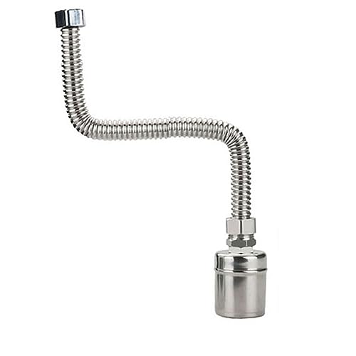 Schwimmendes Kugelventil, 1/2-Zoll-Schwimmerventil + verdicktes Wellrohr aus Edelstahl 1/2, Schwimmerventil mit automatischer Befüllung und Abschaltung for Wassertanks, 60 cm langes Wellrohr Schwimmendes Kugelventil, 1/2-Zoll-Schwimmerventil + verdicktes Wellrohr aus Edelstahl 1/2, Schwimmerventil mit automatischer Befüllung und Abschaltung for Wassertanks, 60 cm langes Wellrohr von MUIDSEN