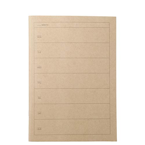 2019 MUJI Planer (Wochenplaner A5 Größe) von MUJI