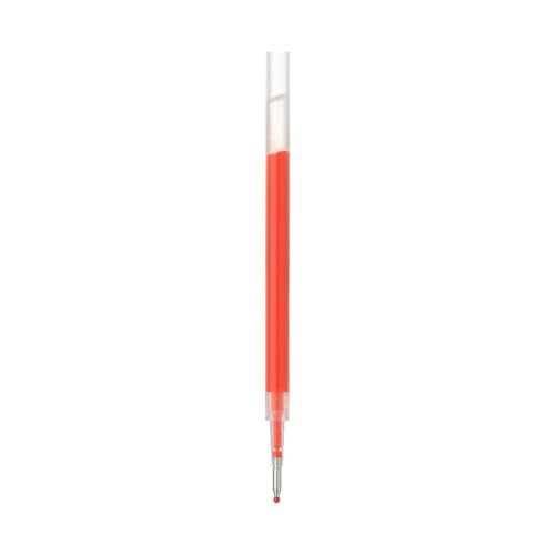 Kugelschreibermine, 0,3 mm, japanische Herstellung, kompatibel mit einziehbaren Stiften und Deckel, 3 Stück (Orange) von MUJI 無印良品