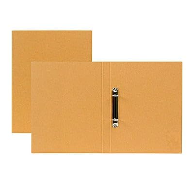 MUJI 無印良品 A4 2-Ring-Ordner aus natürlichem Kraftpapier, 2,5 cm Rücken, 100 % recyceltes Material (3) von MUJI 無印良品