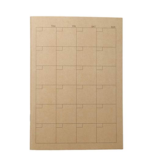 MUJI Japan A5 Zeitplannotiz – für monatliche 32 Blatt von MUJI