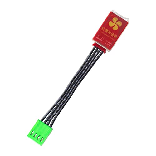 MULAIDI Lüftersimulator Für AntiMiner T9 T9 S9i Z9 Z9 DR3 Draht Automatische Geschwindigkeitsregelung 5–20 V Spannungslüfter von MULAIDI