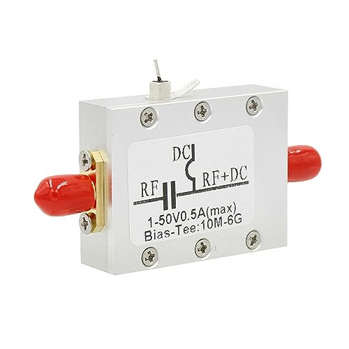 MULAIDI RF Blocking Biaser Bias 10 MHz Bis 6 GHz RF Koaxialblocker Breitband Hochfrequenz Mikrowellen Koaxial B Verstärkermodul MULAIDI RF Blocking Biaser Bias 10 MHz Bis 6 GHz RF Koaxialblocker Breitband Hochfrequenz Mikrowellen Koaxial B Verstärkermodul von MULAIDI