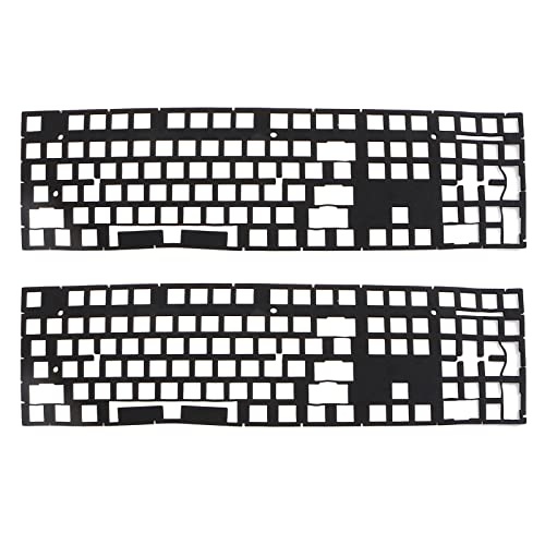 MULAIDI Schalter Schalldämpfer Blatt Weiche Landepads Schaumstoff Schwamm Machenical Tastatur Pads (108 Layout 2 Stück). Schalter Schalldämpfer Blatt Weiche Landepads Schaumstoff Schwamm von MULAIDI