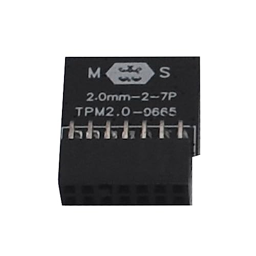 MULAIDI TPM 2.0-Verschlüsselungs Sicherheitsmodul Remote Karte 14-polige Motherboard Karte PC Kryptographie Sicherheitsmodul Sicherheitsmodul TPM2.0-Modul MULAIDI TPM 2.0-Verschlüsselungs Sicherheitsmodul Remote Karte 14-polige Motherboard Karte PC Kryptographie Sicherheitsmodul Sicherheitsmodul TPM2.0-Modul von MULAIDI