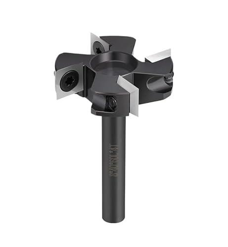 1/10 stücke CNC Spoilboard Surfacing Router Bit 8x40mm Holz Hobel Bit Hartmetall Instert Platte Abflachung Hobeln fräser for Holz(8x40x60mm 4T) von MULONGOR