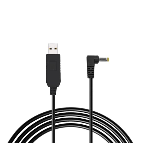 6 V USB-Ladegerät kompatibel mit OM RON HHP-CM01 Oberarm-Blutdruckmessgerät für M7 M4 M400 Intelli IT M3 M400 Comfor X7 X4 X3 X2 Smart Blutdruckmessgerät Ersatz Ladegerät Adapter von MULTIM