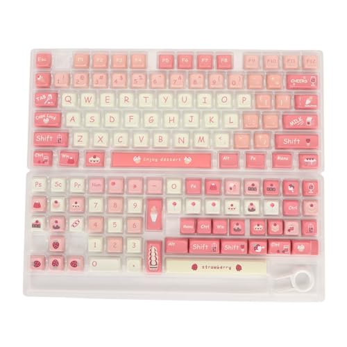 MUNEFE Tastenkappen mit 135 Tasten, universell kompatibles PBT-Tastenkappen-Set, XDA-ähnliche Tastenkappen für mechanische Tastaturen MUNEFE Tastenkappen mit 135 Tasten, universell kompatibles PBT-Tastenkappen-Set, XDA-ähnliche Tastenkappen für mechanische Tastaturen von MUNEFE