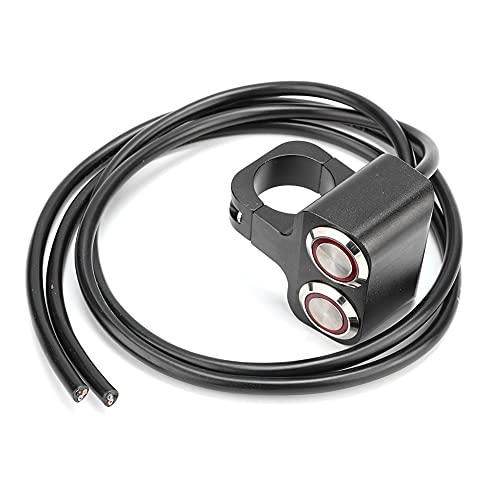 Munefe -Lenker -Scheinwerferschalter, Griffstangenschalter, Motorrad -Lenker -Scheinwerfer -Bremsnebel -Lichter Horn -Taste für Motorräder ATVs Munefe -Lenker -Scheinwerferschalter, Griffstangenschalter, Motorrad -Lenker -Scheinwerfer -Bremsnebel -Lichter Horn -Taste für Motorräder ATVs von MUNEFE