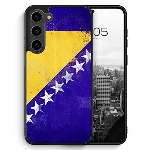 Bosnien Grunge - Silikon Hülle für Samsung Galaxy S23+ Plus - Bosnische Schutzhülle Handyhülle Case Cover Bosnien Grunge - Silikon Hülle für Samsung Galaxy S23+ Plus - Bosnische Schutzhülle Handyhülle Case Cover von MUNIQASE