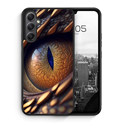 Drachen Auge - Silikon Hülle für Samsung Galaxy S24+ Plus - Drachen Schöne Fantasy Tier Coole Schutzhülle Handyhülle Case Cover Drachen Auge - Silikon Hülle für Samsung Galaxy S24+ Plus - Drachen Schöne Fantasy Tier Coole Schutzhülle Handyhülle Case Cover von MUNIQASE