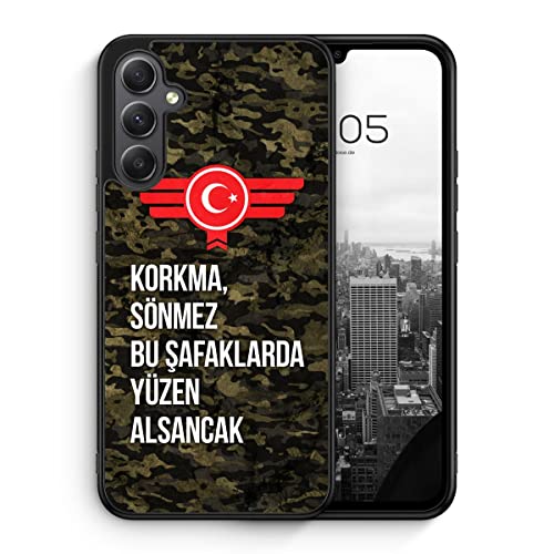Korkma Sönmez Türkiye Türkei Camouflage - Silikon Hülle für Samsung Galaxy S24+ Plus - Militär Camouflage Türkische Schutzhülle Handyhülle Case Cover Korkma Sönmez Türkiye Türkei Camouflage - Silikon Hülle für Samsung Galaxy S24+ Plus - Militär Camouflage Türkische Schutzhülle Handyhülle Case Cover von MUNIQASE